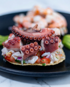 Tostada de Pulpo