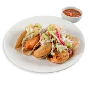 Taco de Camarón capeado